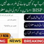 Ehsaas Program Registration 8171 NADRA